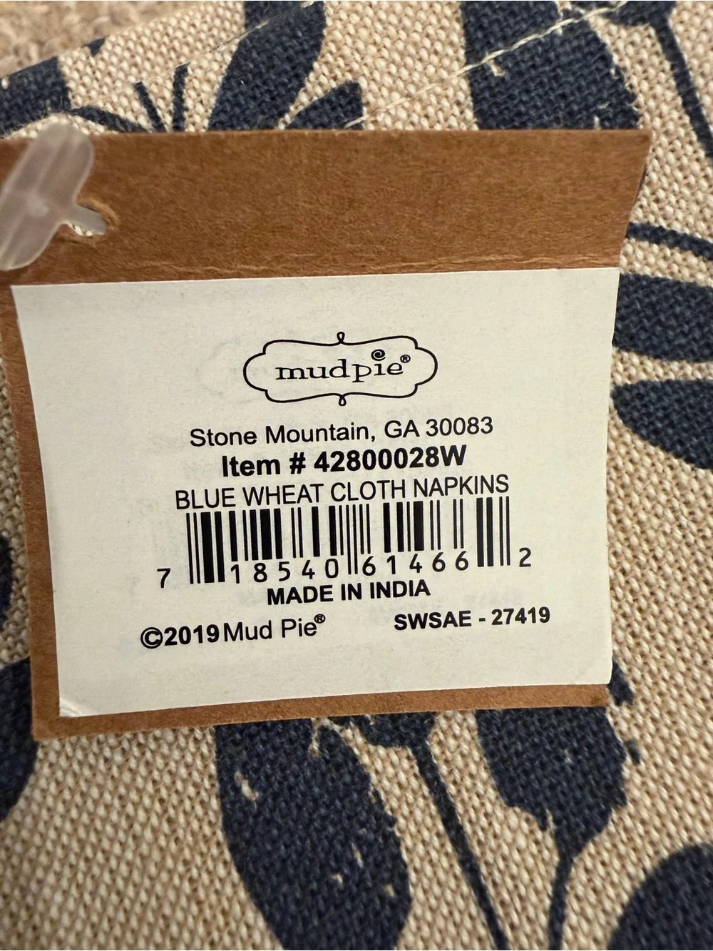 Mud Pie brand new